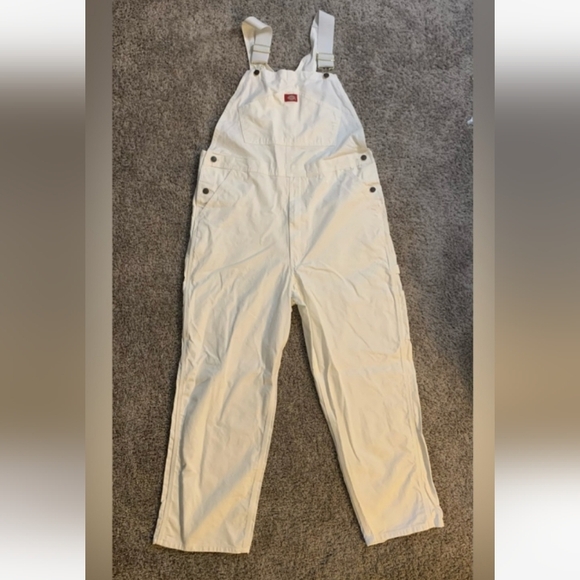 Dickies White Cargo Pants - Picture 1 of 3